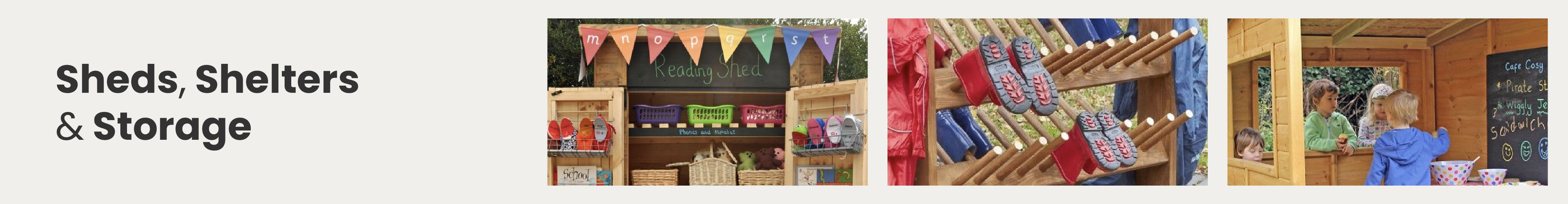 Sheds, Shelters & Storage