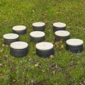 Tiny Tyre Stepping Circles - Set of 10